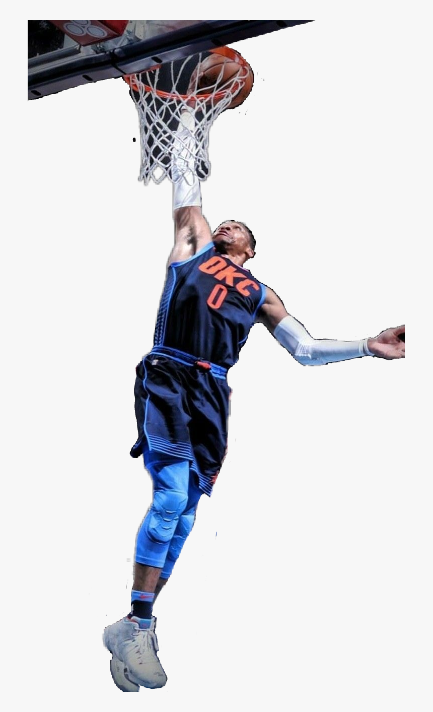 #russellwestbrook - Block Basketball, HD Png Download