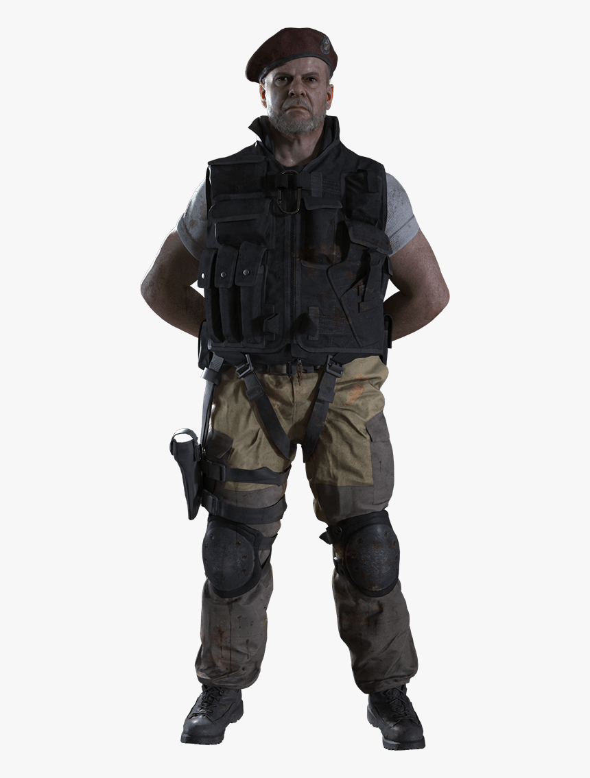 Resident Evil 3 Remake Mikhail, HD Png Download