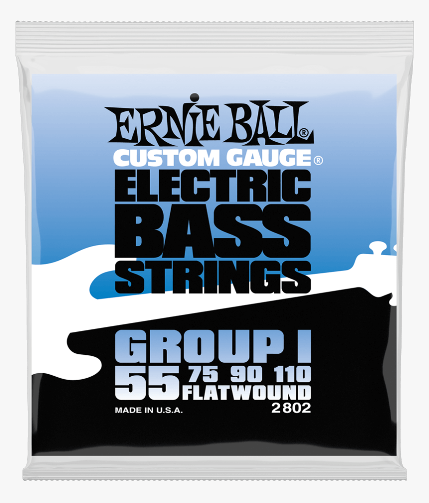 Flatwound Group I Electric Bass Strings - String, HD Png Download