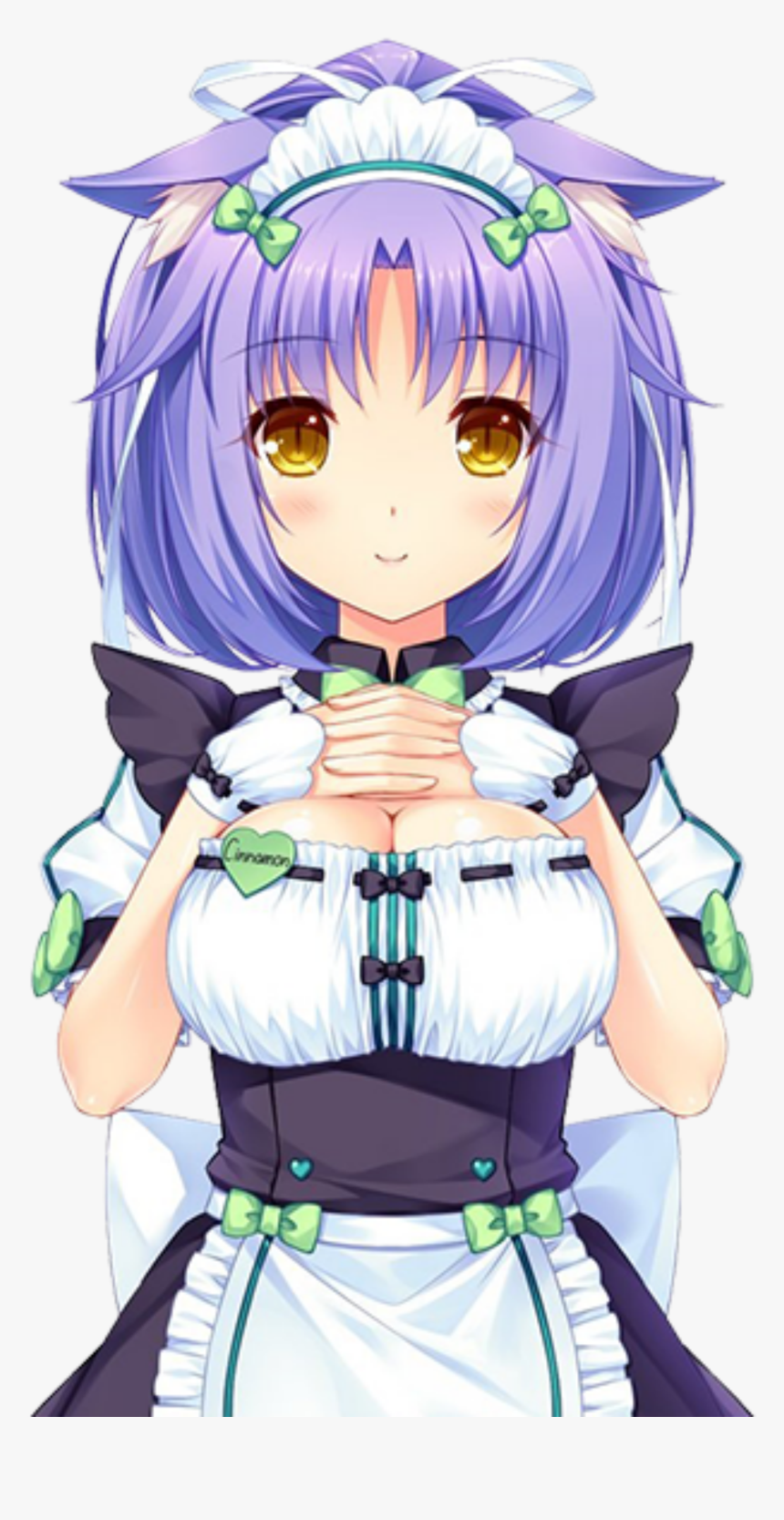 Image Of Cinnamon Set - Scottish Fold Cat Girl, HD Png Download