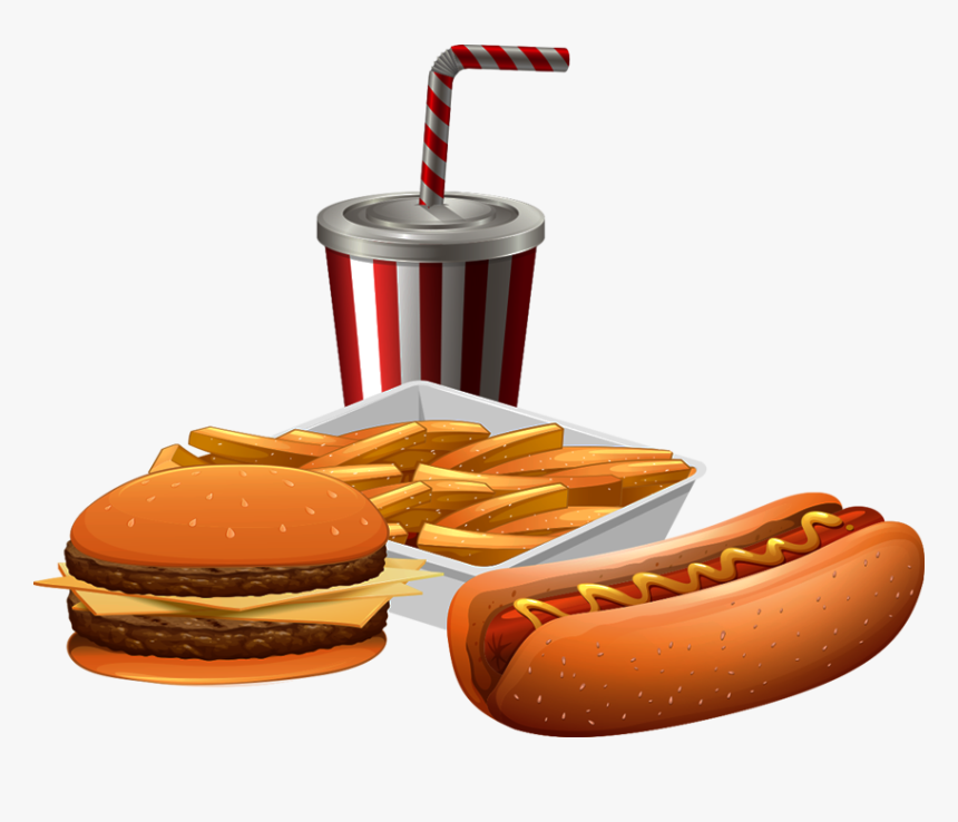 Ilustração De Fast Food, HD Png Download