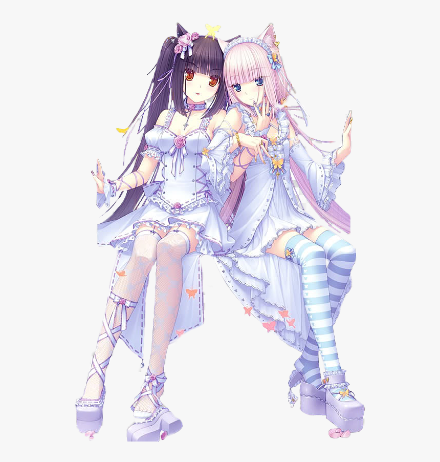 #anime #neko #nekopara #freetoedit - Anime, HD Png Download
