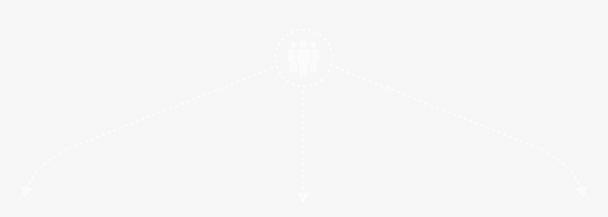 A Graphic Of Three Arrows At The End Of Dotted Lines - Illustration, HD Png Download