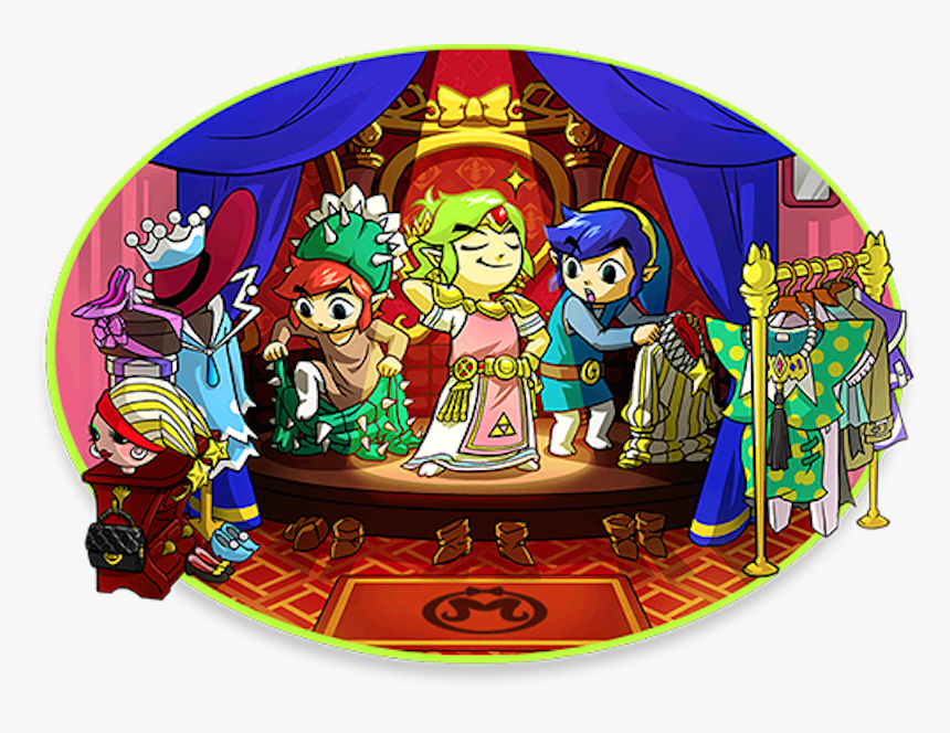 Tri Force Heroes Lets You Blacklist - Legend Of Zelda Triforce Heroes Dress, HD Png Download