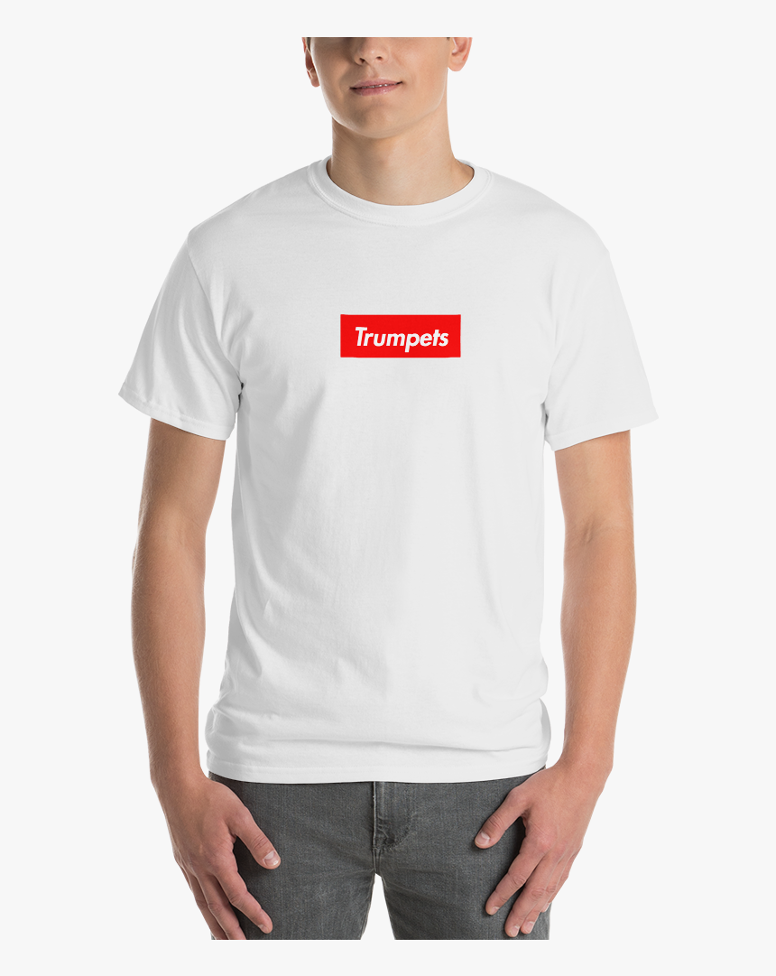 Trumpets Supreme Logo Short Sleeve T Shirt - You Dont Know Me Witness Protection, HD Png Download