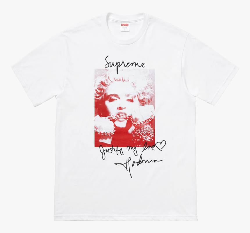 Supreme Madonna Tee, HD Png Download