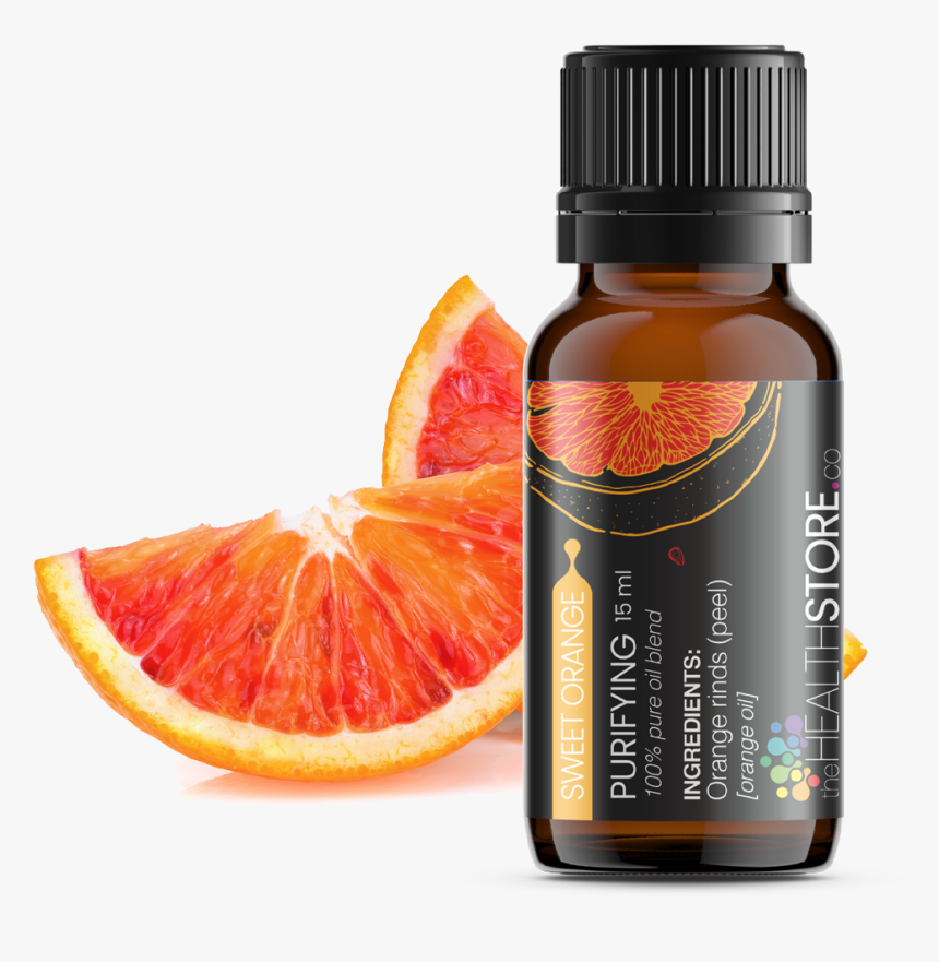 Sweet Orange Purifying Essential Oil - Essential Oil, HD Png Download