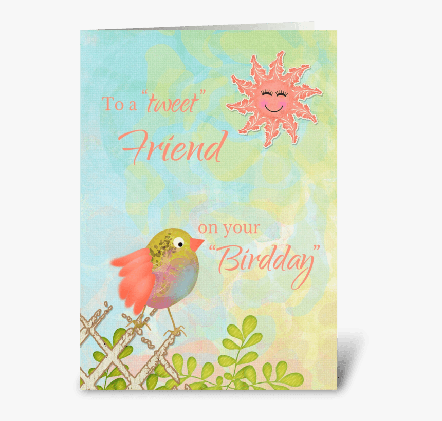 To Friend On Birthday - Craft, HD Png Download