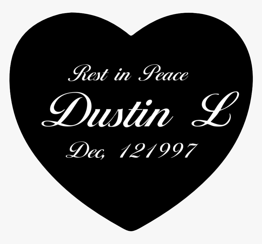 Rest In Peace Car Magnet - Heart, HD Png Download , Transparent Png Image - PNGitem