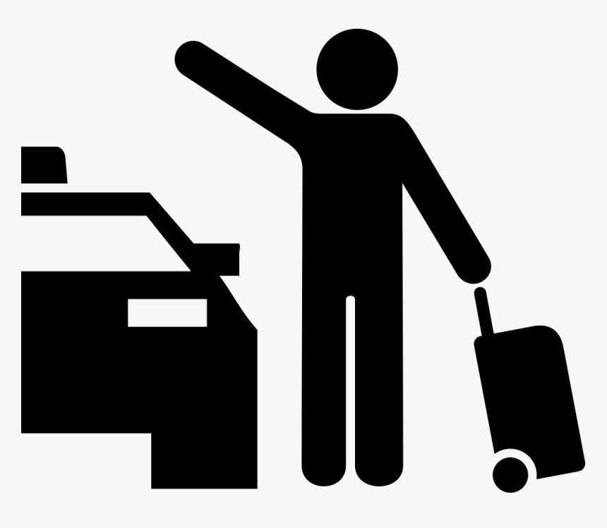 Local Taxi Service - Taxi Service Icon Png, Transparent Png