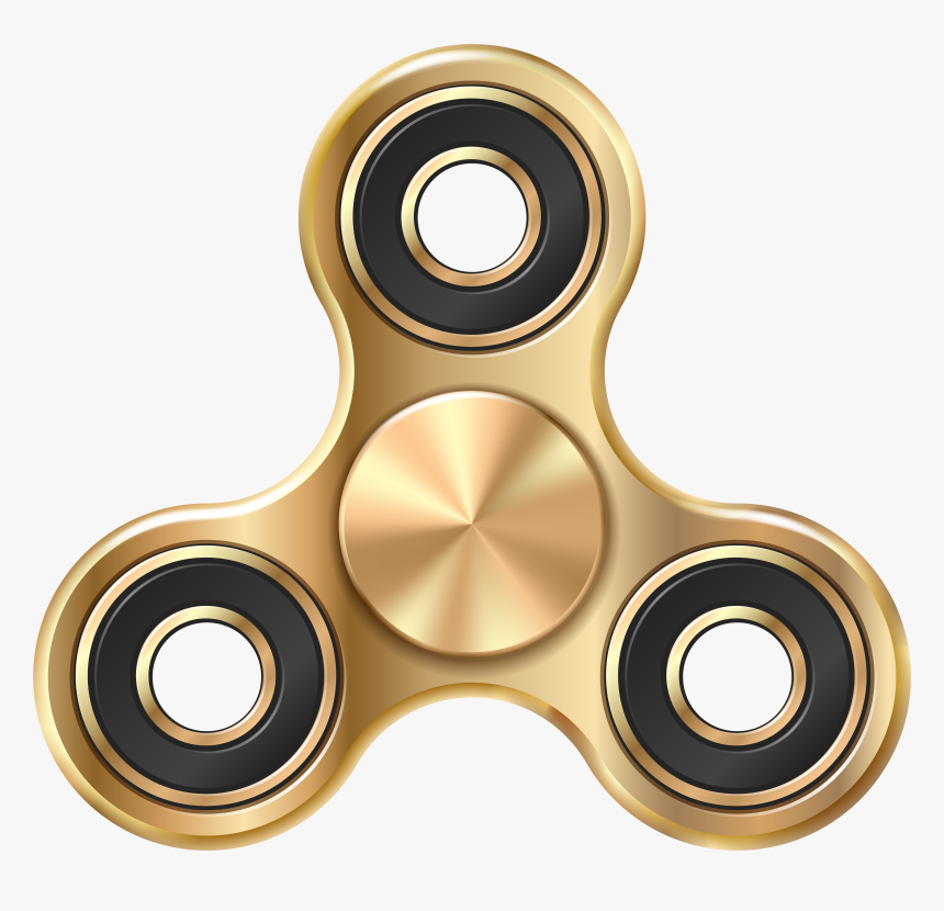 Gold Spinner Png Clip Art, Transparent Png