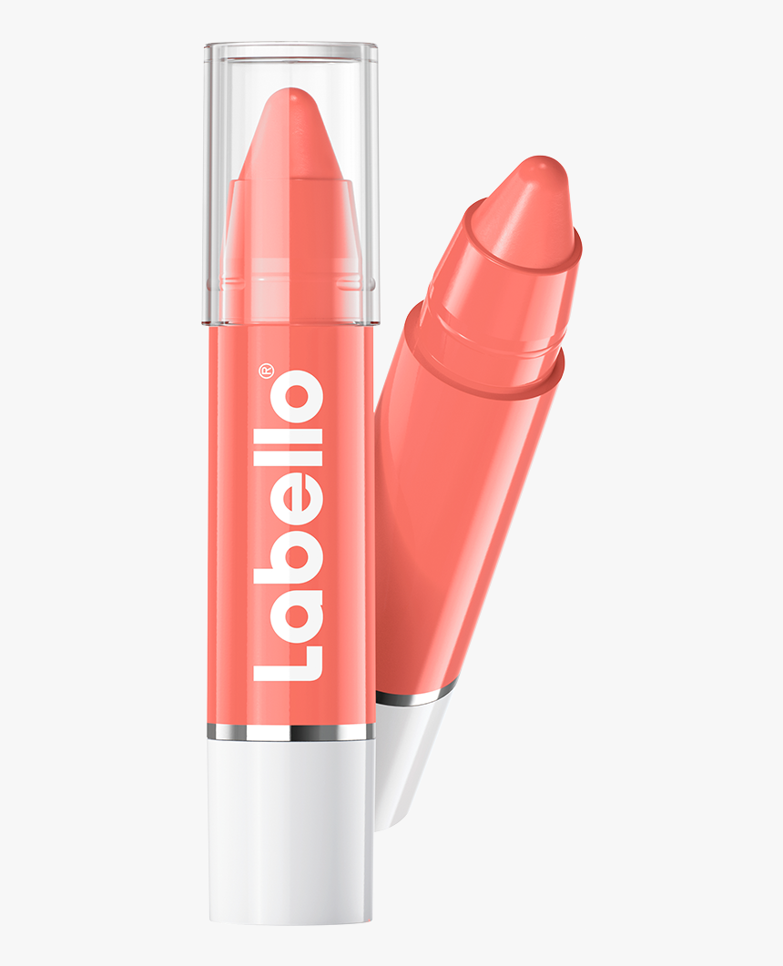 Coral Crush Crayon Lipstick - Labello Lip Balm, HD Png Download