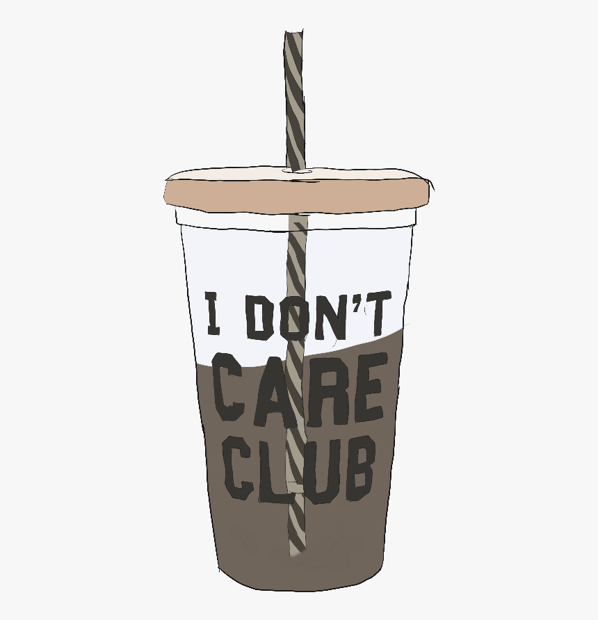 Coffee Ice Icecoffee Glass Idontcare Freetoedit, HD Png Download