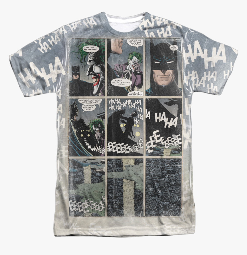The Killing Joke Batman T-shirt - Batman The Killing Joke Comics, HD Png Download