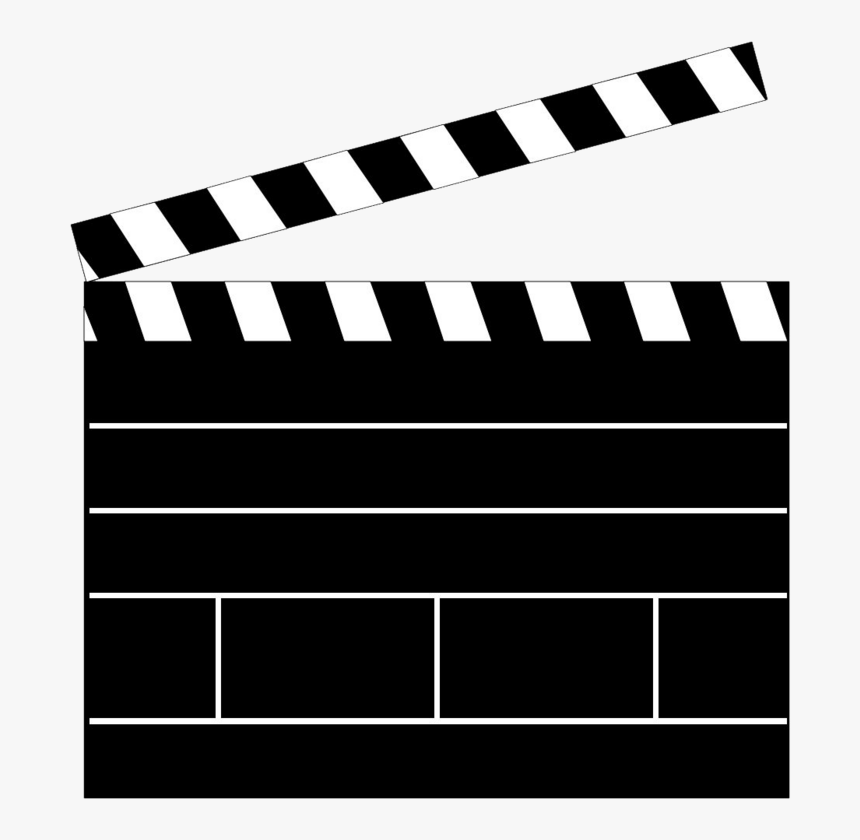Clapperboard Icon Scalable Vector Graphics - Clapper Board Clipart Png, Transparent Png
