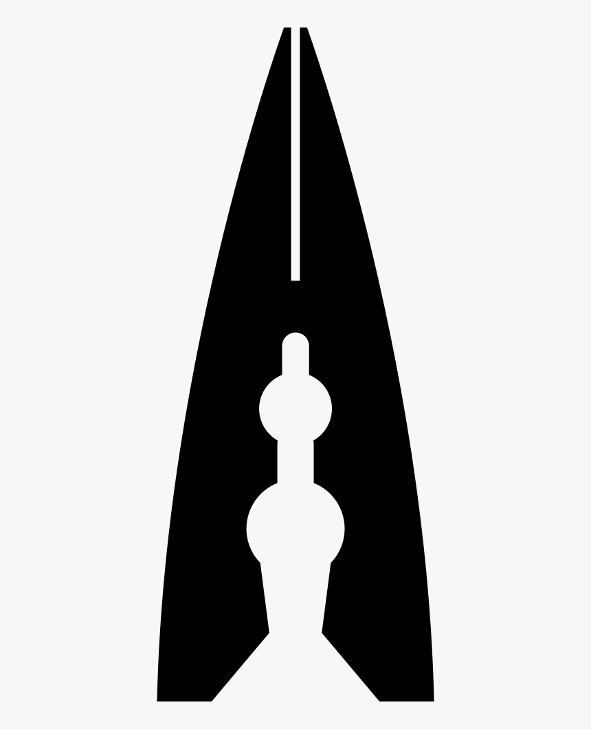 Clothes Pin - Cross, HD Png Download