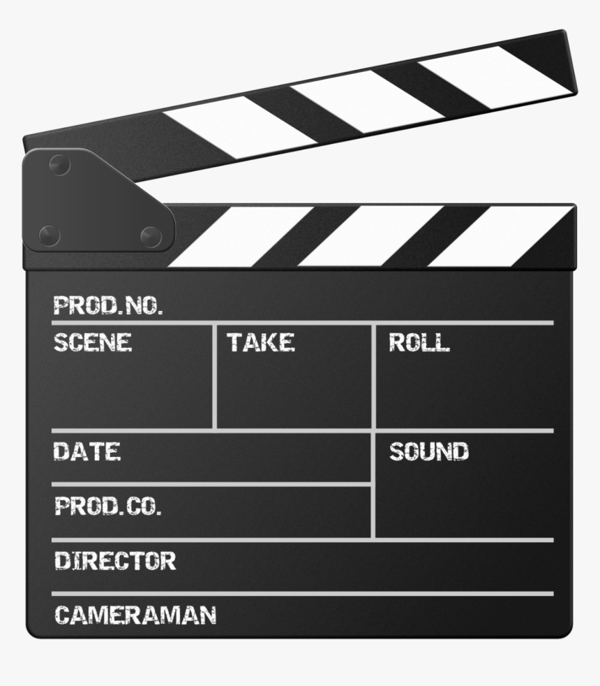 #clapperboard #filmmaking #pixabay #freetoedit - Graphic Design, HD Png Download