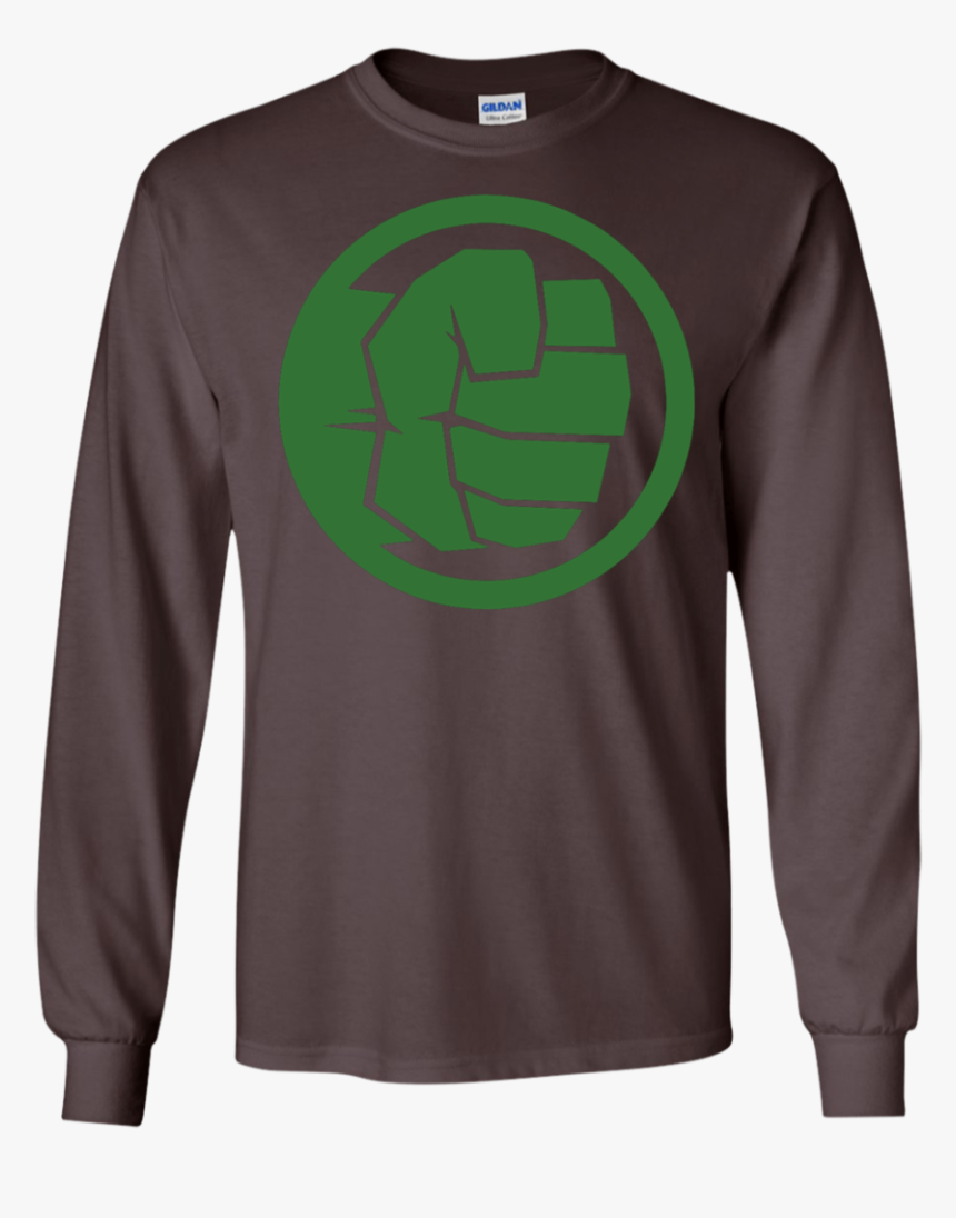 Hulk Fist Graphic Ls T Shirt Black S 
 Class Lazyload - Minnesota Wisconsin I M With Stupid, HD Png Download