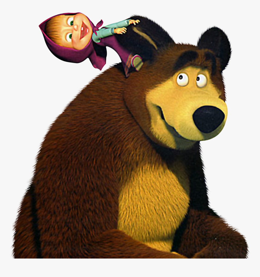 Masha And The Bear, The Good Dinosaur, Pj Mask, Clip - Днем Рождения Маша И Медведь, HD Png Download