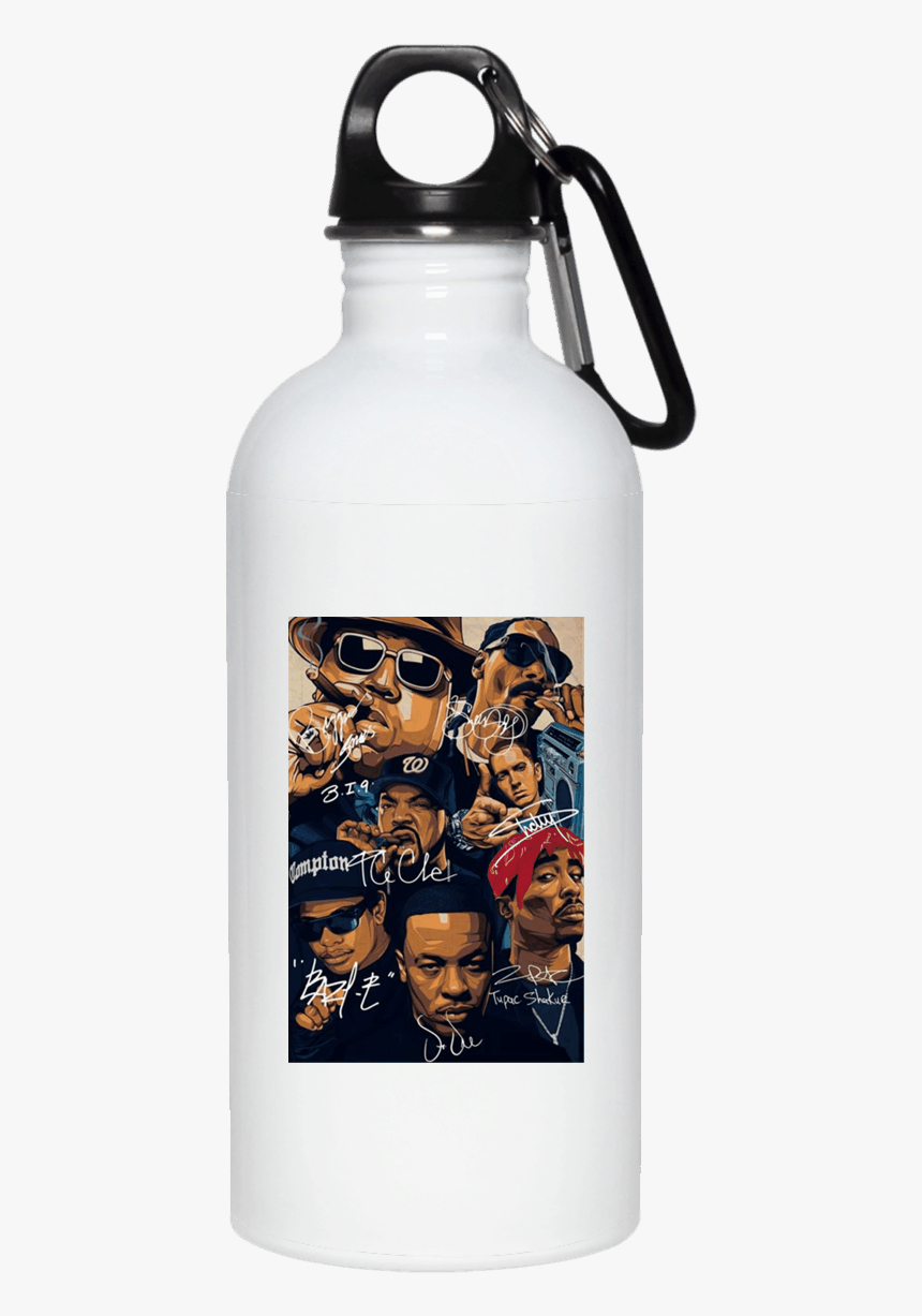 7 American Rapper Inspired Eazy E Biggie Tupac Snoop - Water Bottle, HD Png Download