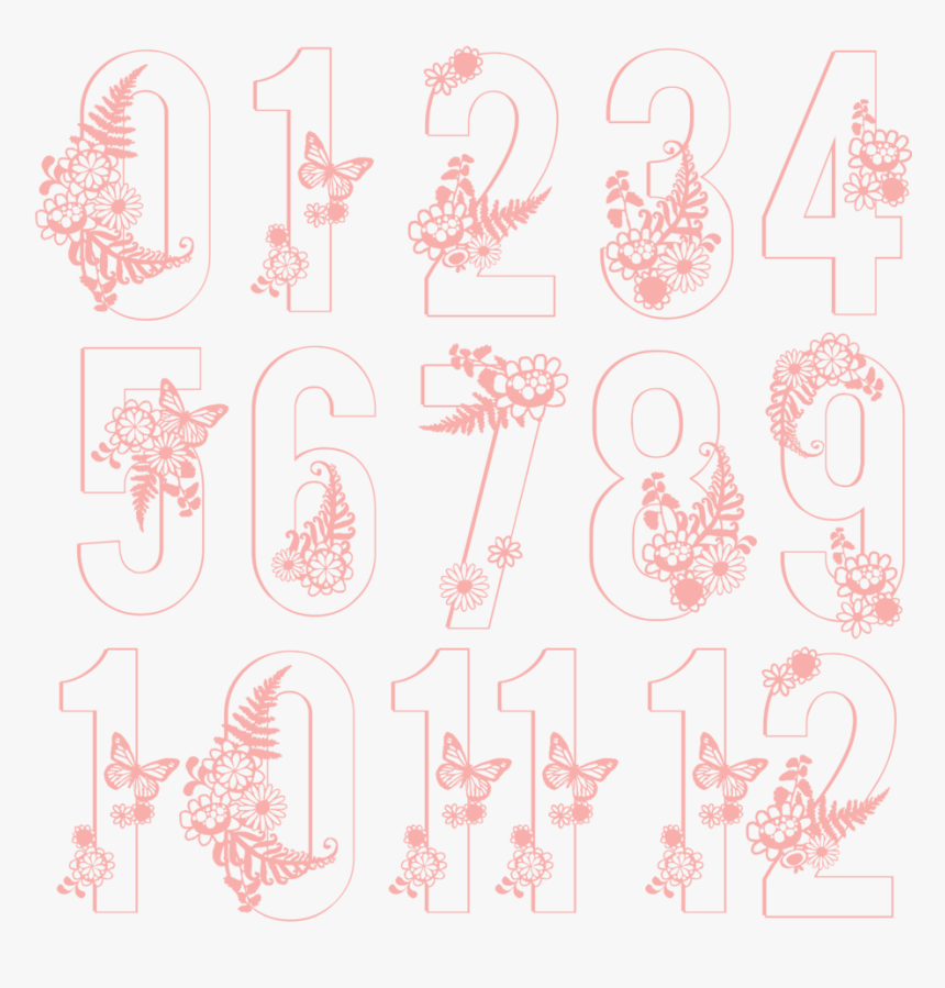 Siri Numbers Font Nonna - Transparent Passion Alphabet Fonts, HD Png Download