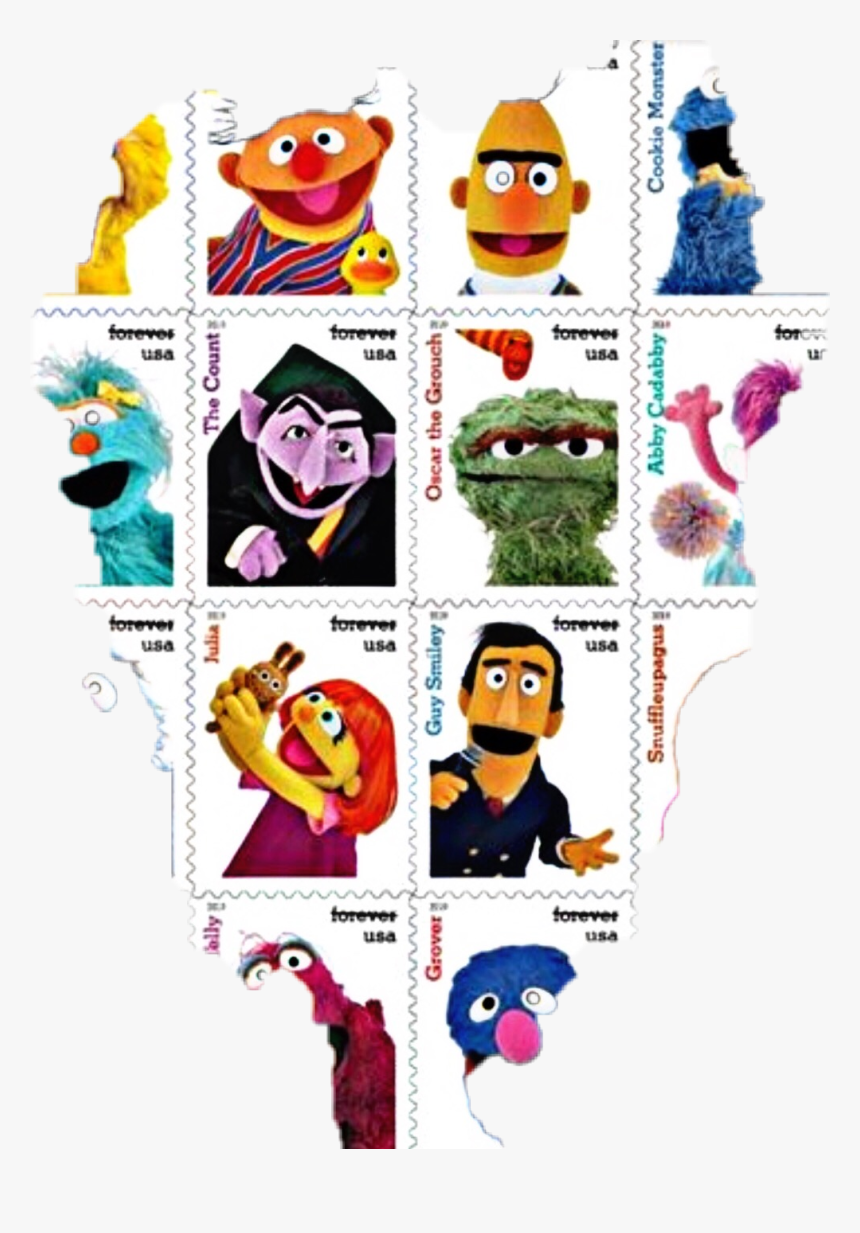 Elmo Big Bird And Cookie Monster, HD Png Download