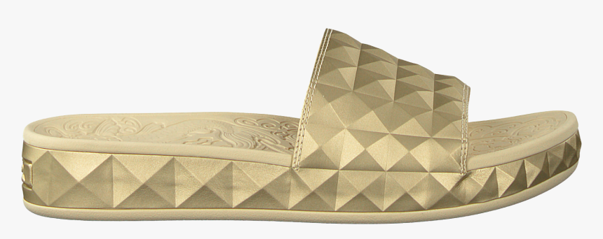 Gold Ash Flip Flops Splash - Leather, HD Png Download