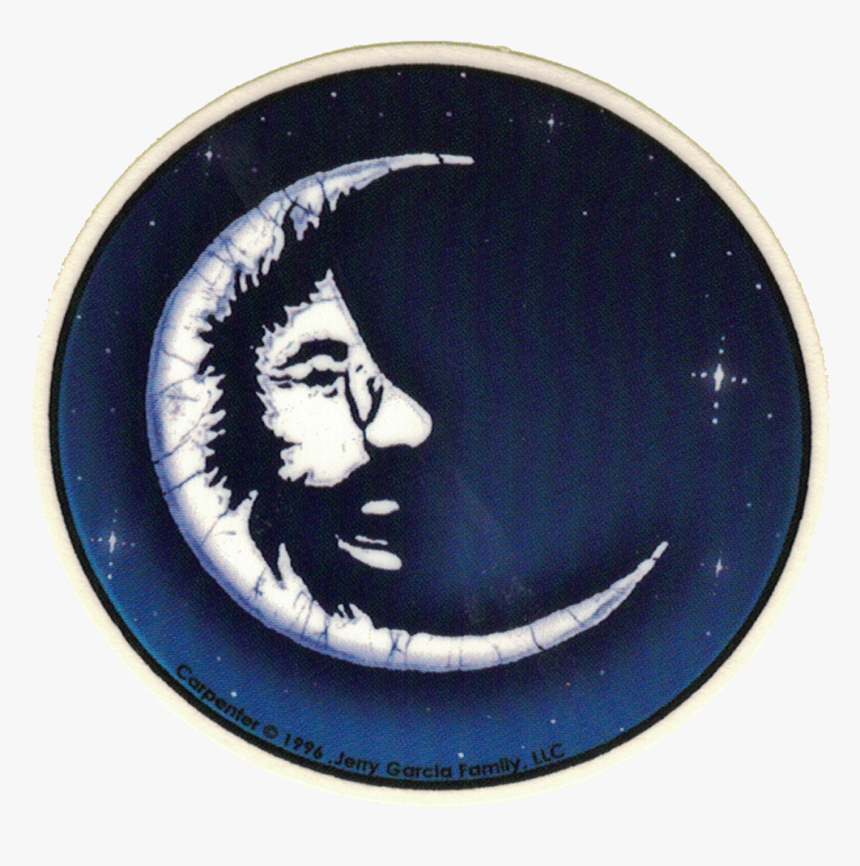 Jerry Garcia Moon Face, HD Png Download