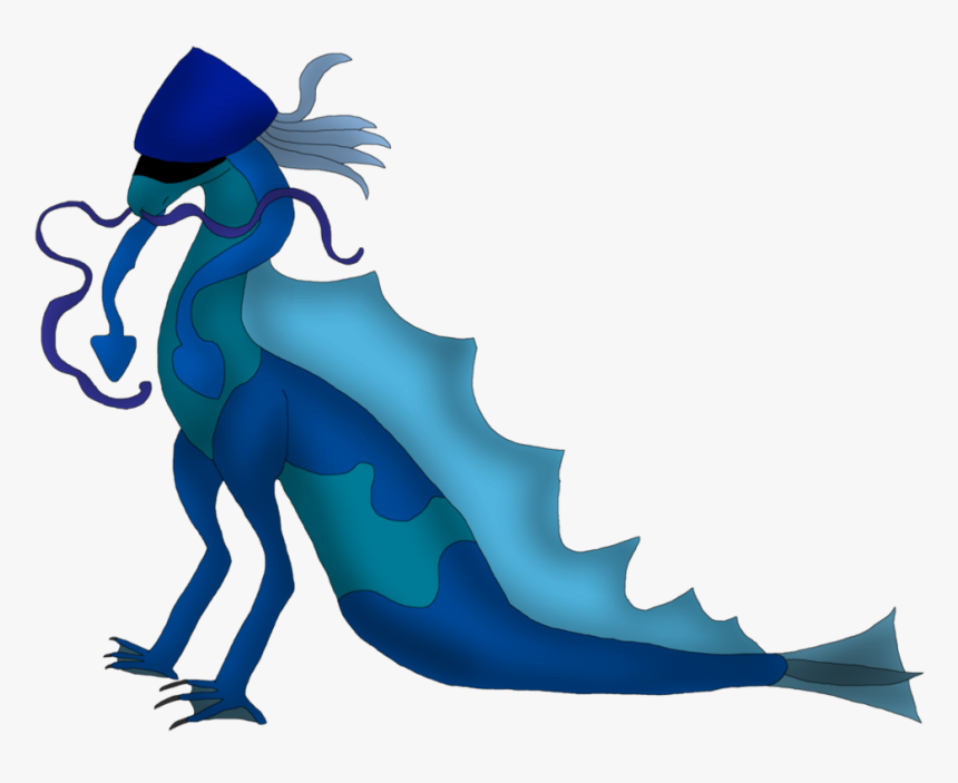 King Of Water Dragons By Fireember345 - Illustration, HD Png Download