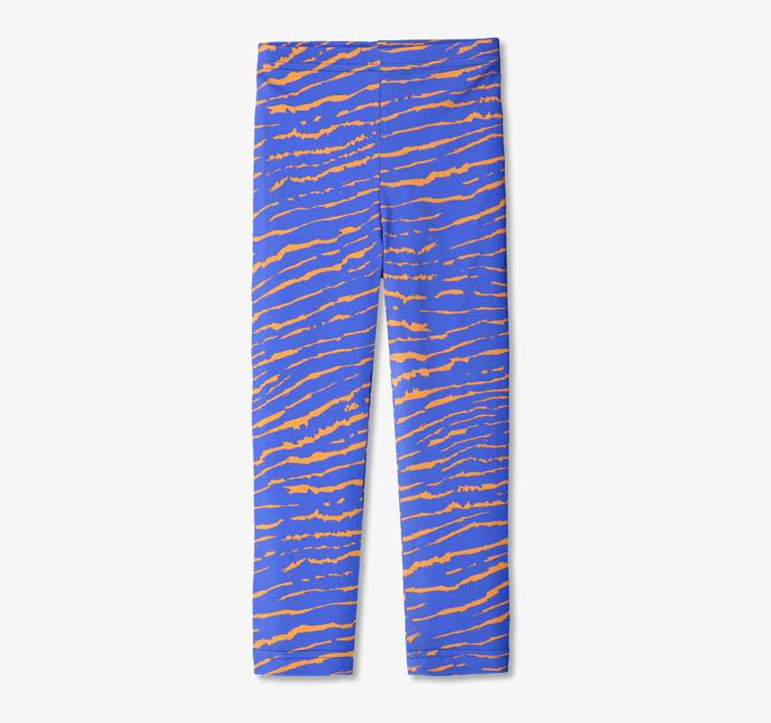 Leggins African Stripes Blue Orange 2, HD Png Download