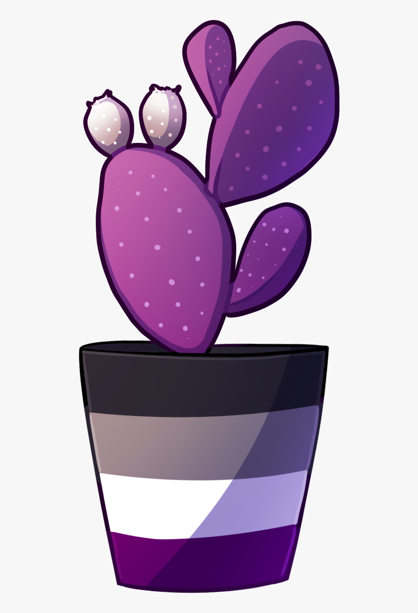 Demisexual Pride Cacti Stickers, HD Png Download