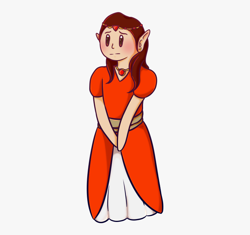 Princess Zelda The First [adventure Of Link] - Cartoon, HD Png Download