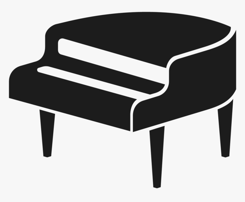 Clipart Chair Piano - Piano, HD Png Download