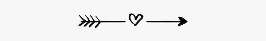 •give Credits, Please - Arrow With Heart Clipart, HD Png Download