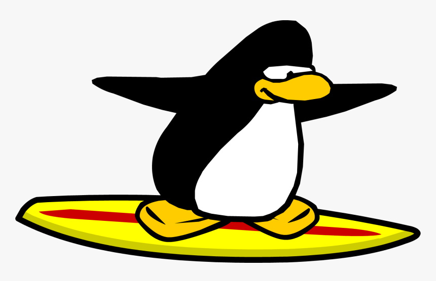 Catchin - Club Penguin Black Penguin, HD Png Download