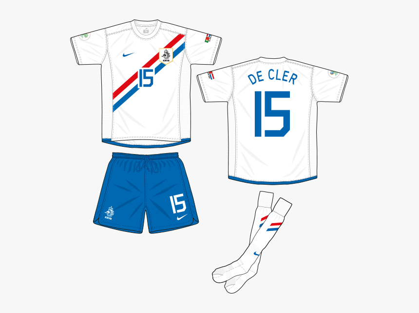 Classic Kits By Jsc Aek 06-07 Pxd [no Requests] - Netherlands 2006 Kit, HD Png Download