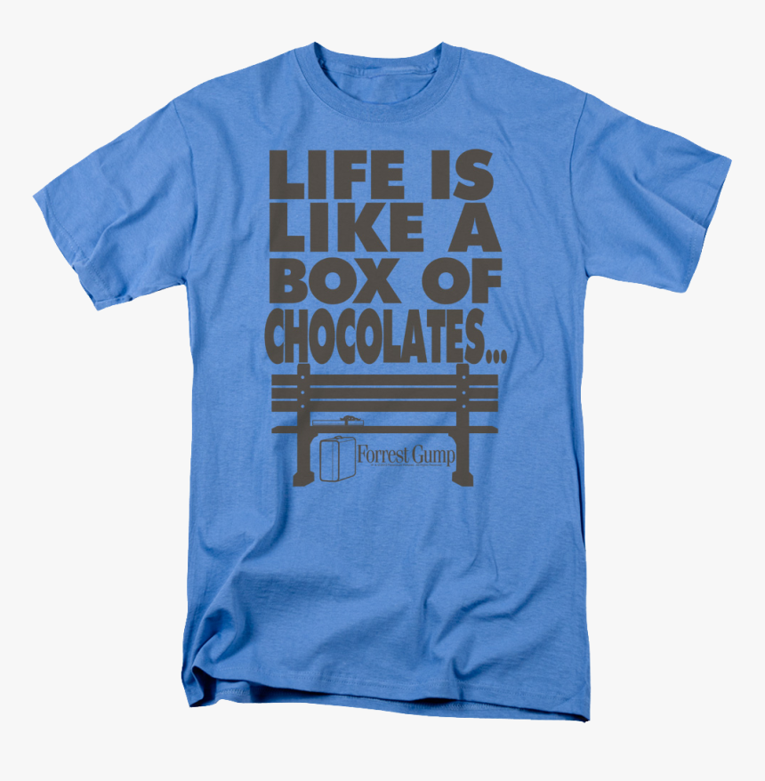 Box Of Chocolates Forrest Gump T-shirt - T-shirt, HD Png Download