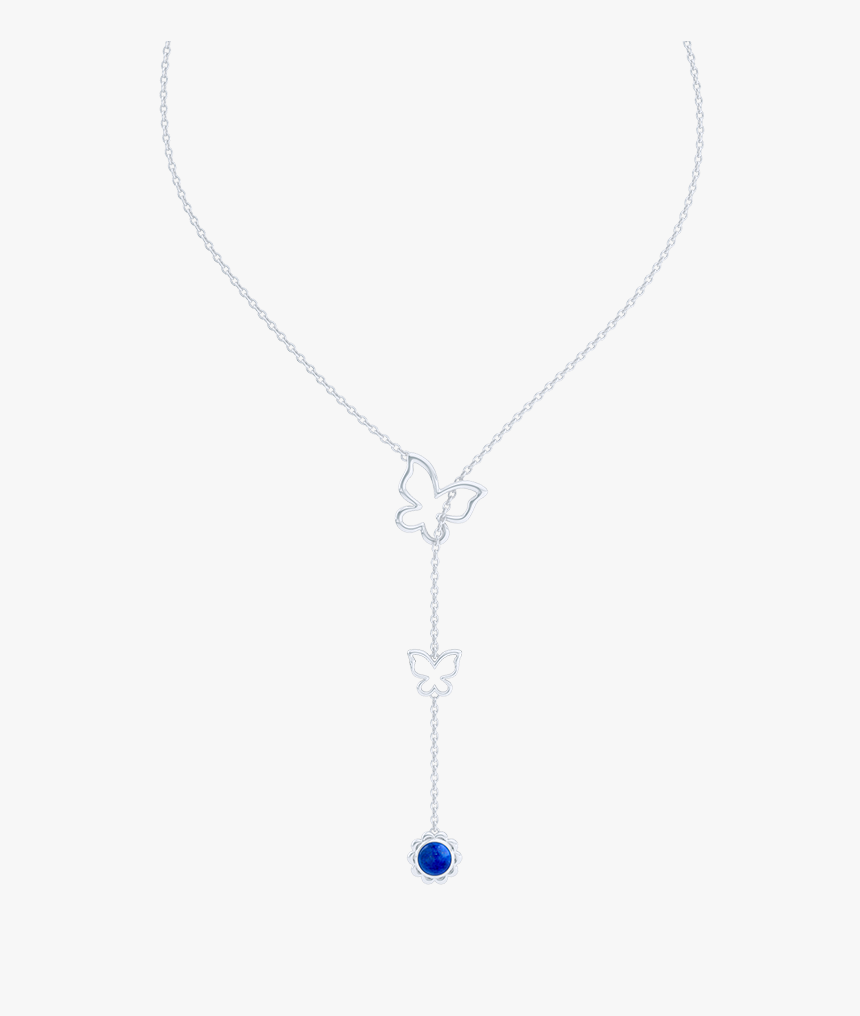 Sterling Silver Lariat Necklace - Locket, HD Png Download