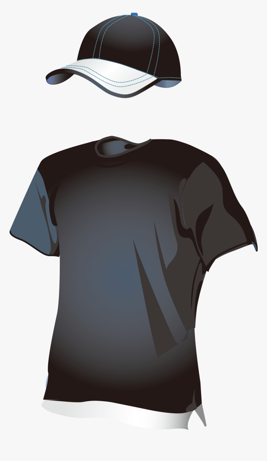 T Shirt Cap Vector Png, Transparent Png