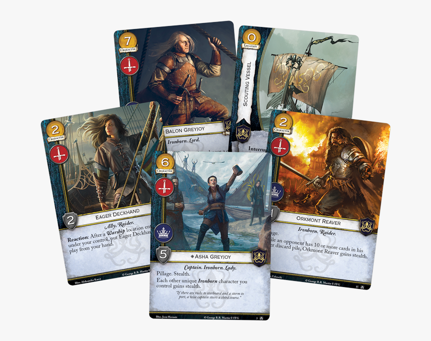 Game Of Thrones Lcg Cards, HD Png Download