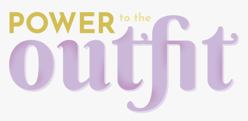 Power To The Outfit - Calligraphy, HD Png Download
