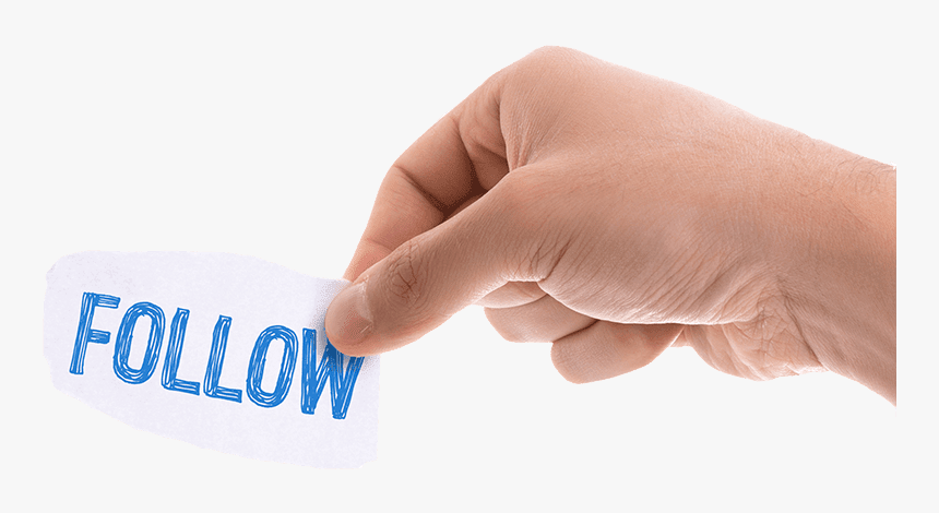 Facebook-follow - Writing, HD Png Download