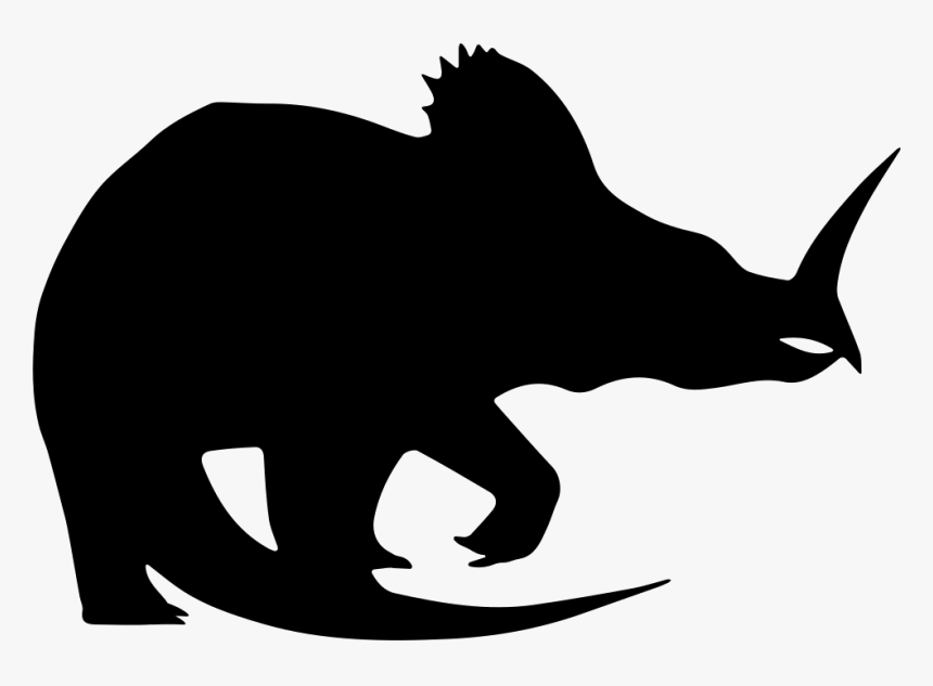 Monoclonius Dinosaur Shape - Dinosaur, HD Png Download