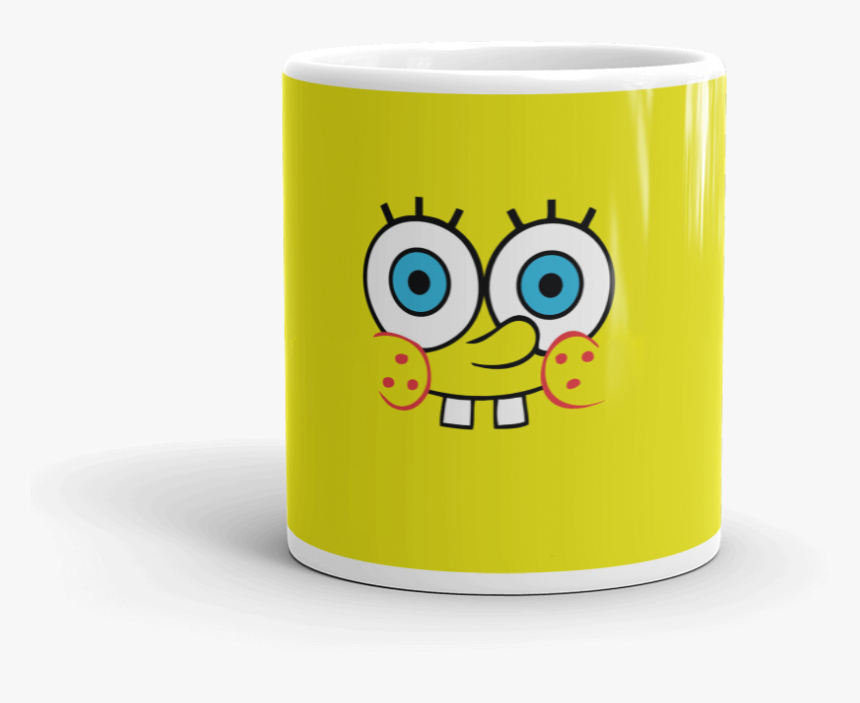 Caneca Rosto Bob Esponja - Spongebob Squarepants, HD Png Download