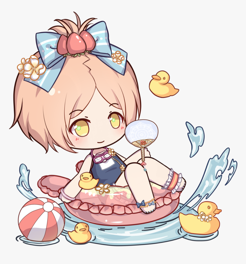 Sprite Crepe Seasideholiday - Cartoon, HD Png Download