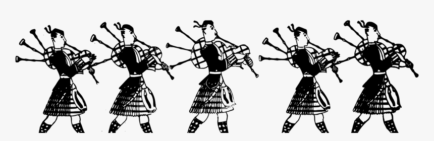 Clip Art Scottish Piper, HD Png Download