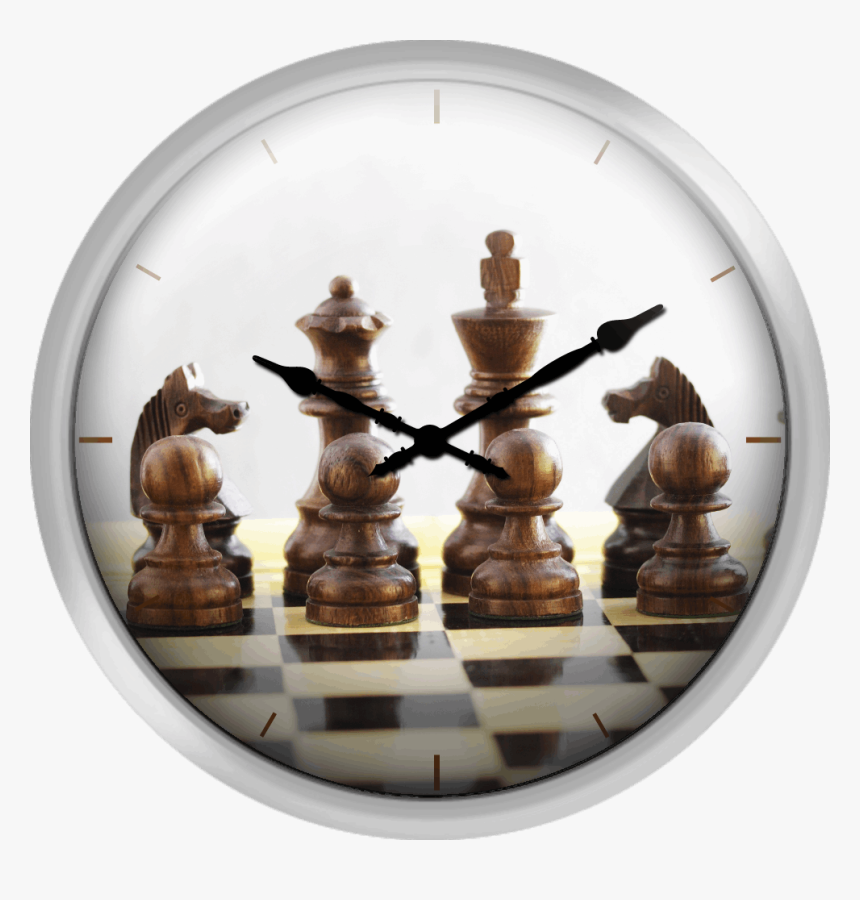 Chess Pieces On Chess Board - Chess, HD Png Download