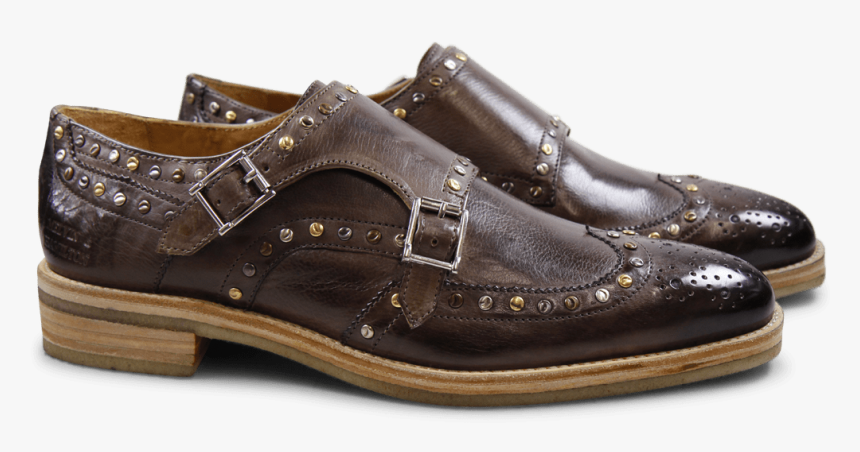 Monks Tom 5 Milano Stone Rivets Mixed Crepe - Slip-on Shoe, HD Png Download