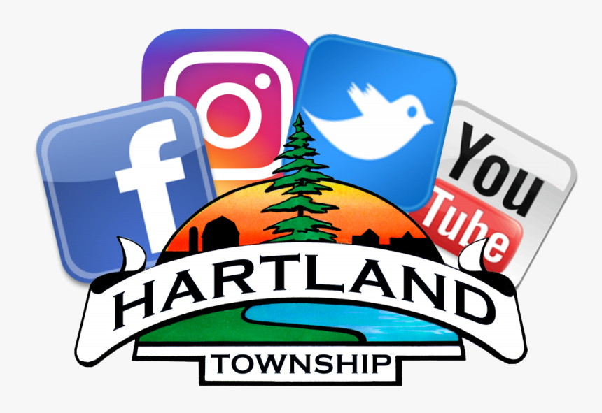 Hartland Township On Facebook, Twitter, Linkedin, Instagram - Emblem, HD Png Download