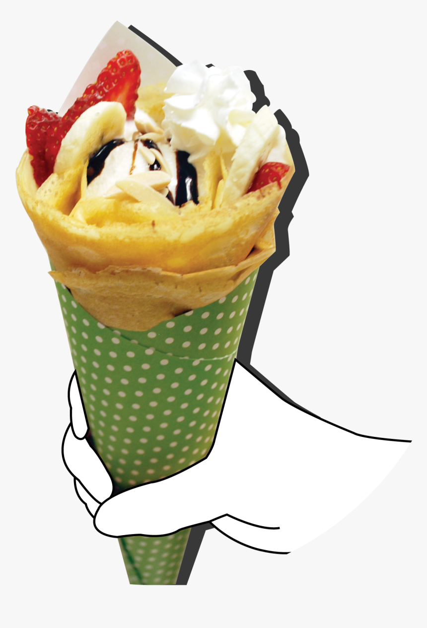 Crepes - Crepe And Gelato, HD Png Download
